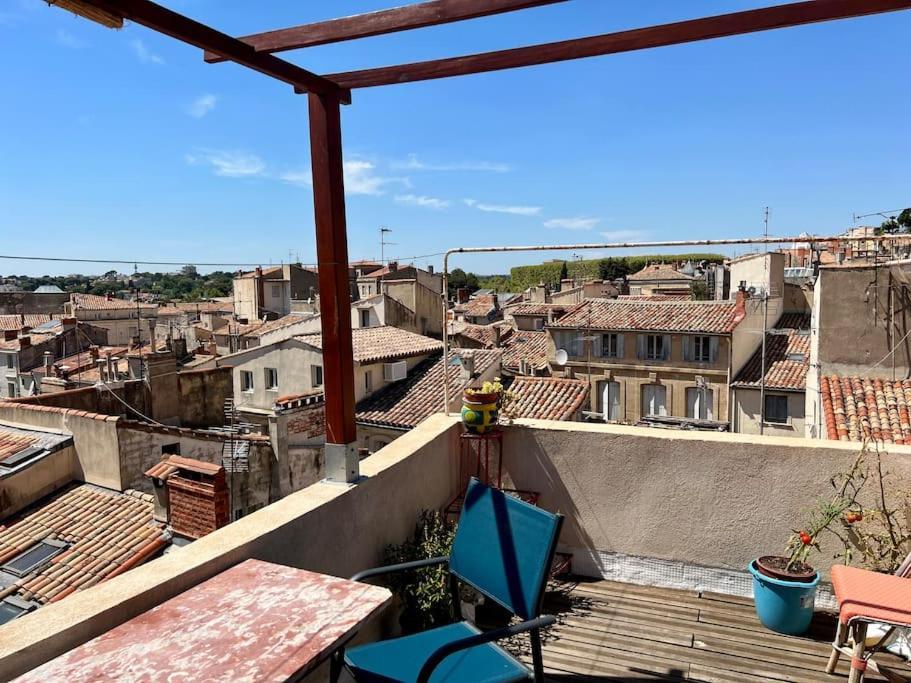 Une Ambiance Boheme Sur Les Toits De Sainte-Anne Montpellier Ngoại thất bức ảnh